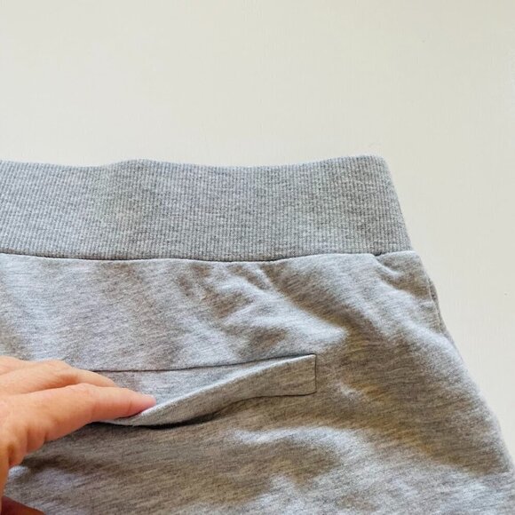 Escada Sport Sweat Pant Grey comfy Straight Leg Classic Neutral pajamas Cotton - Picture 5 of 8